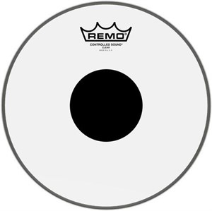 REMO CS-0310-10- Controlled Sound® Şeffaf Top Black Dot™ 10